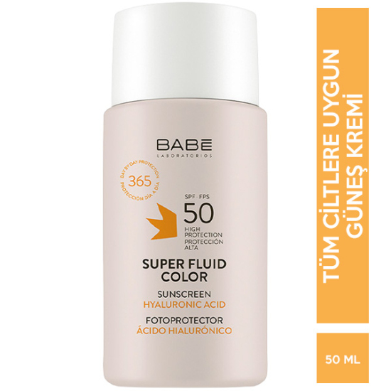 Babe Super Fluid Color Fotoprotector Spf Ml Nar Ecza