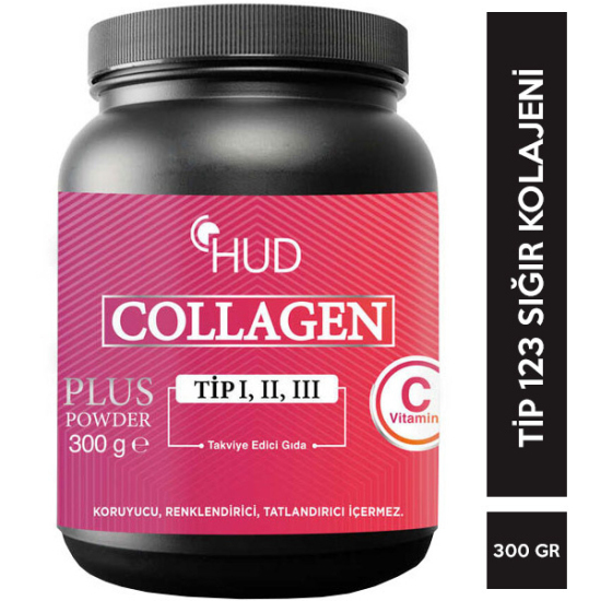 Hud Collagen Plus Powder 300 Gr Kolajen Takviyesi Nar Ecza