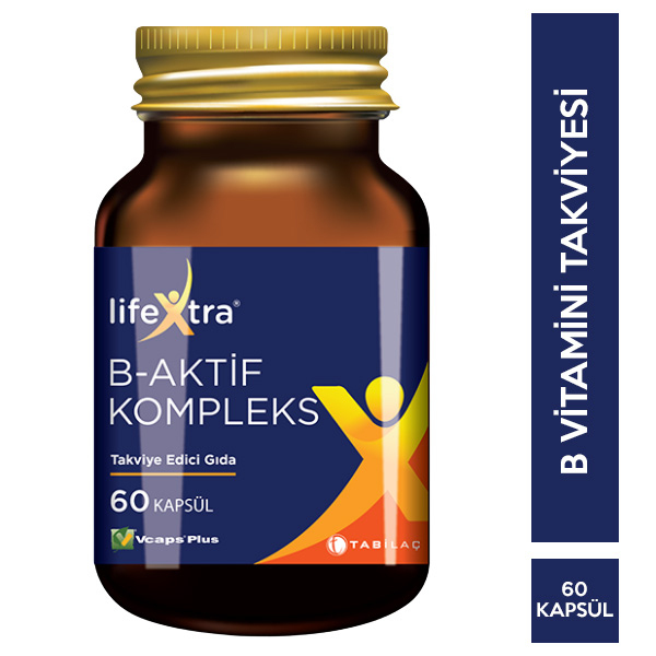 Lifextra B Kompleks 60 Kapsül | Nar Ecza