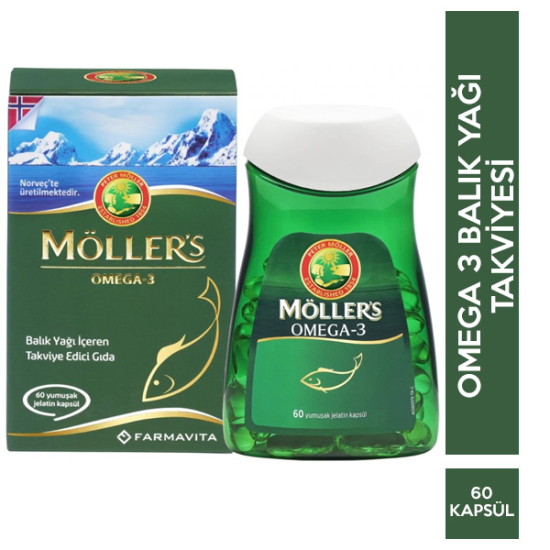 Möllers Omega 3 Balık Yağı 60 Kapsül Narecza