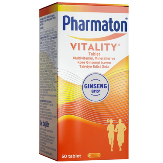 Pharmaton Vitality 60 Tablet | Nar Ecza