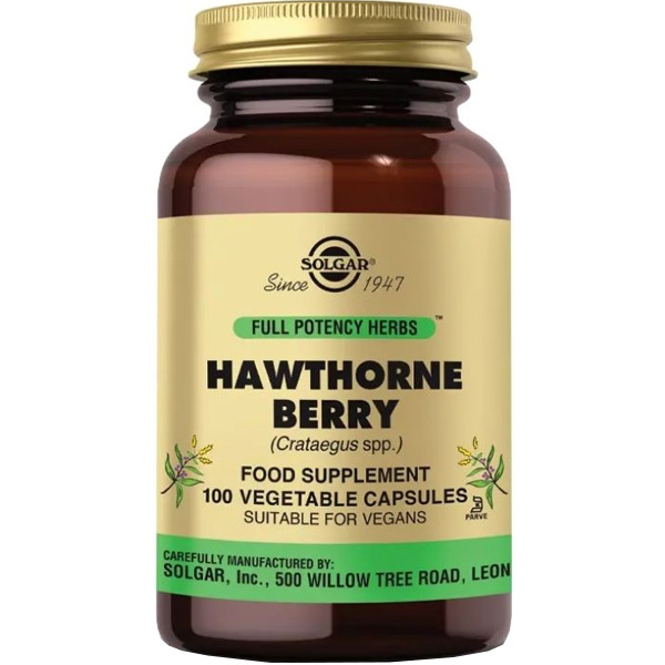 Solgar Hawthorne Berry 100 Kapsül Nar Ecza