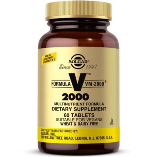 Solgar Vm 2000 Multivitamin 60 Tablet | Nar Ecza