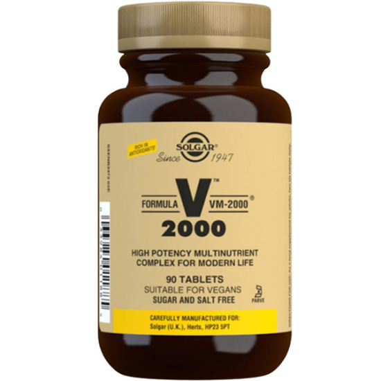 Solgar Vm 2000 Multivitamin 90 Tablet Nar Ecza